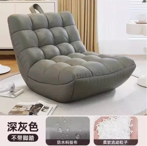Lazy Sofa,Bedroom Small Caterpillar Can Lie Down and Sleep Single Small Sofa,Recliner Tatami Leisure Chair 8