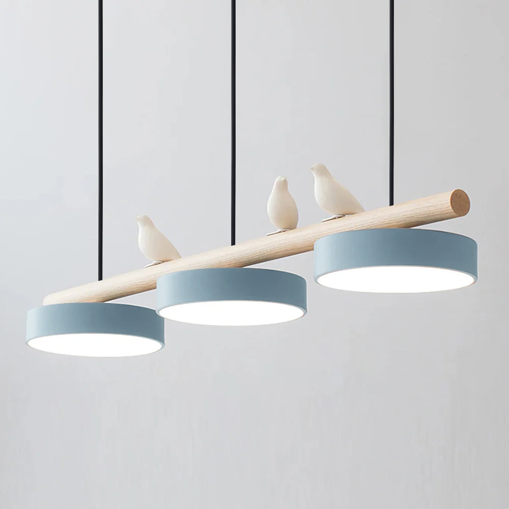 Avescent | Whimsical Multi-Color Glass Pendant Light Fixture 11