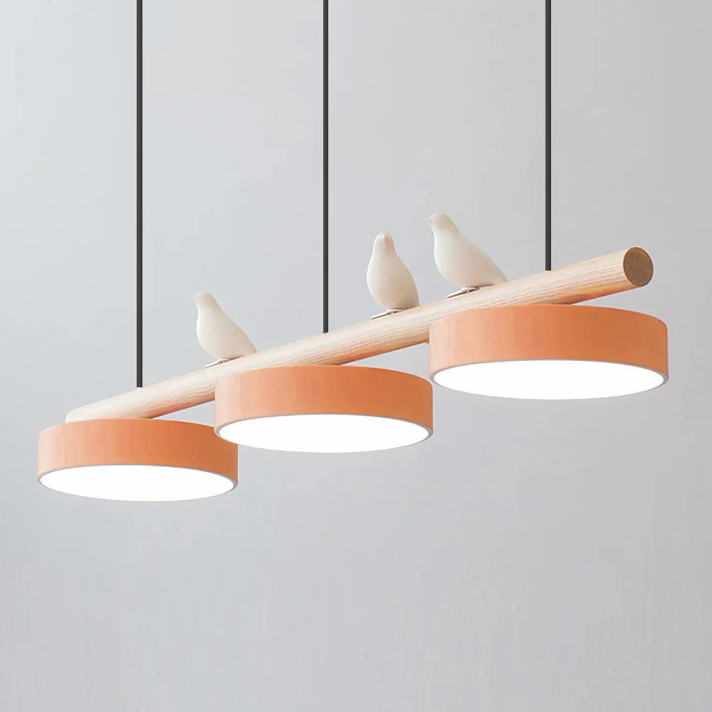 Avescent | Whimsical Multi-Color Glass Pendant Light Fixture 14