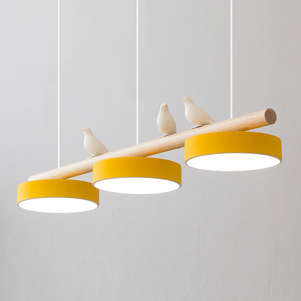 Avescent | Whimsical Multi-Color Glass Pendant Light Fixture 16