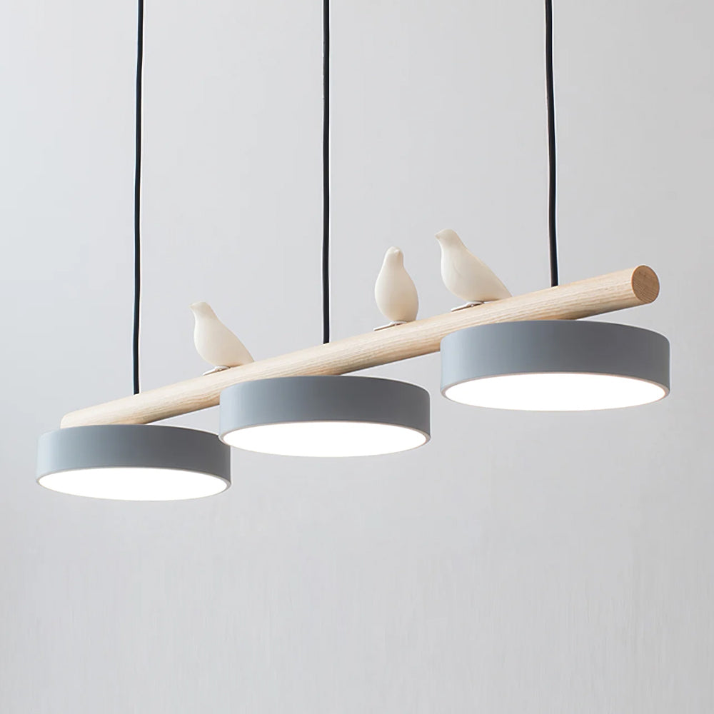 Avescent | Whimsical Multi-Color Glass Pendant Light Fixture 17