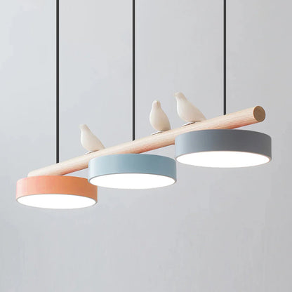 Avescent | Whimsical Multi-Color Glass Pendant Light Fixture 18