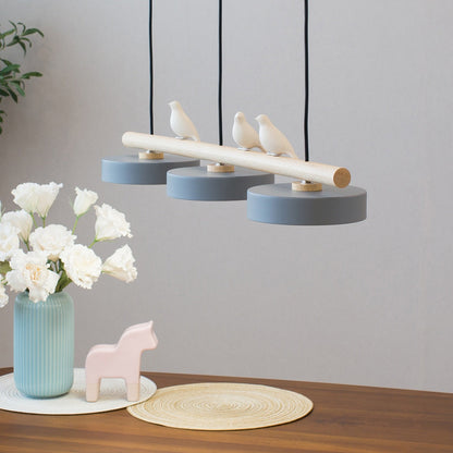 Avescent | Whimsical Multi-Color Glass Pendant Light Fixture 2