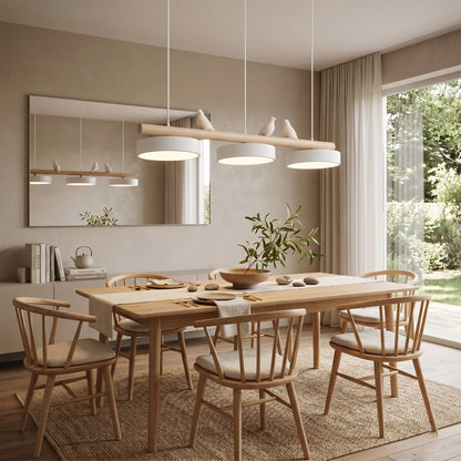 Avescent | Whimsical Multi-Color Glass Pendant Light Fixture 4
