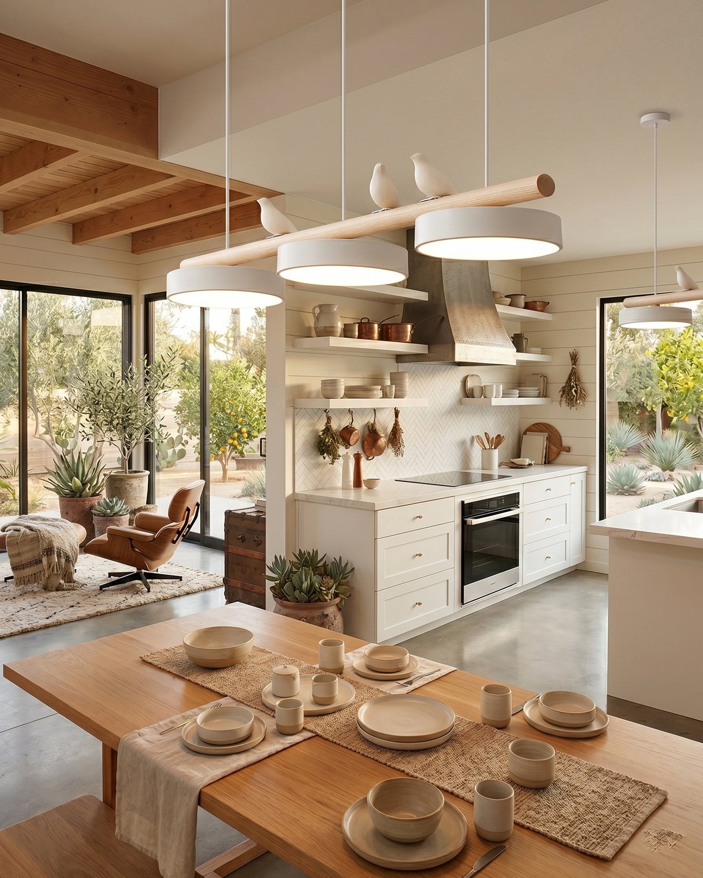 Avescent | Whimsical Multi-Color Glass Pendant Light Fixture 7