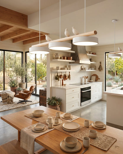 Avescent | Whimsical Multi-Color Glass Pendant Light Fixture 7