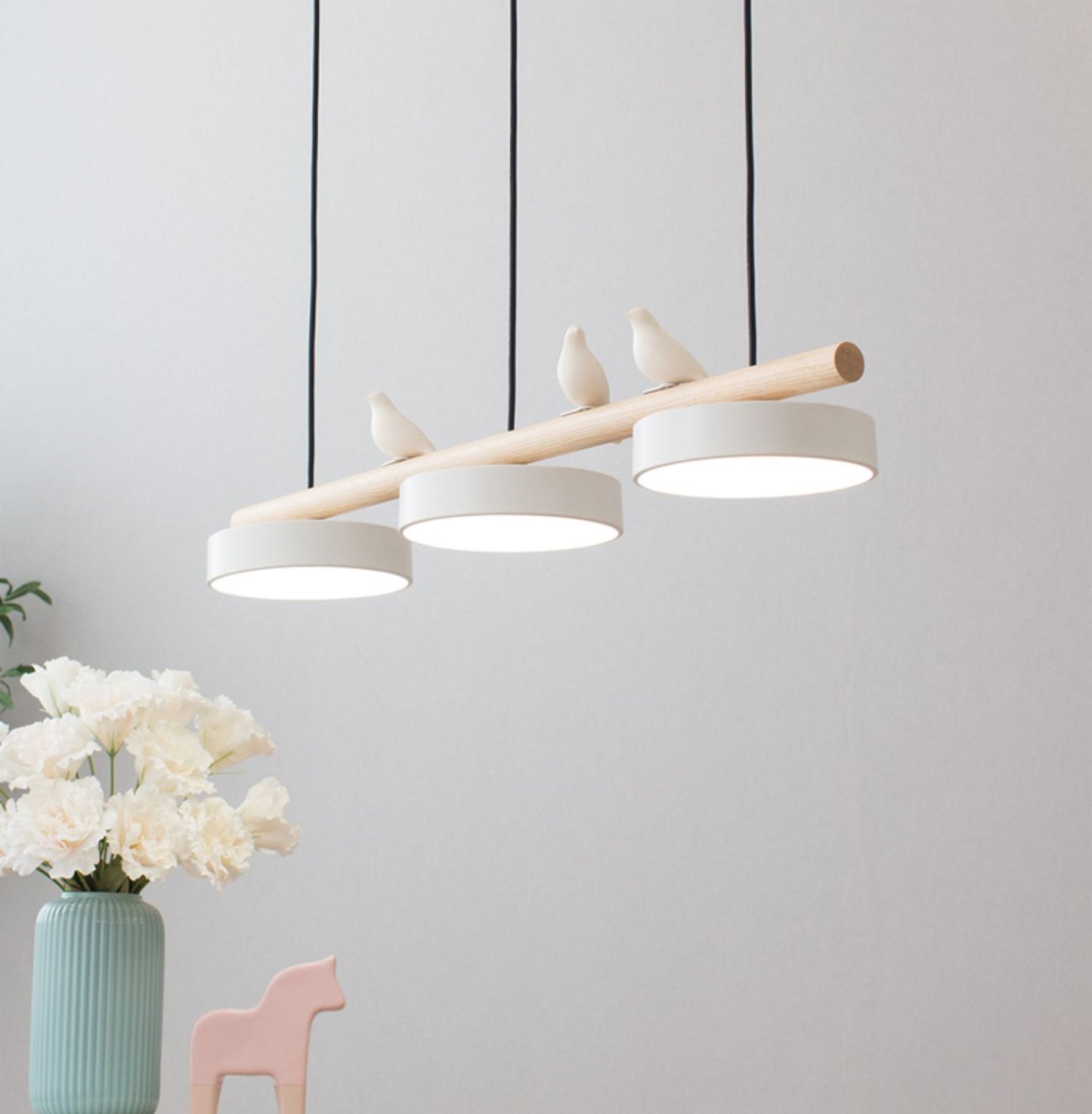 Avescent | Whimsical Multi-Color Glass Pendant Light Fixture 8
