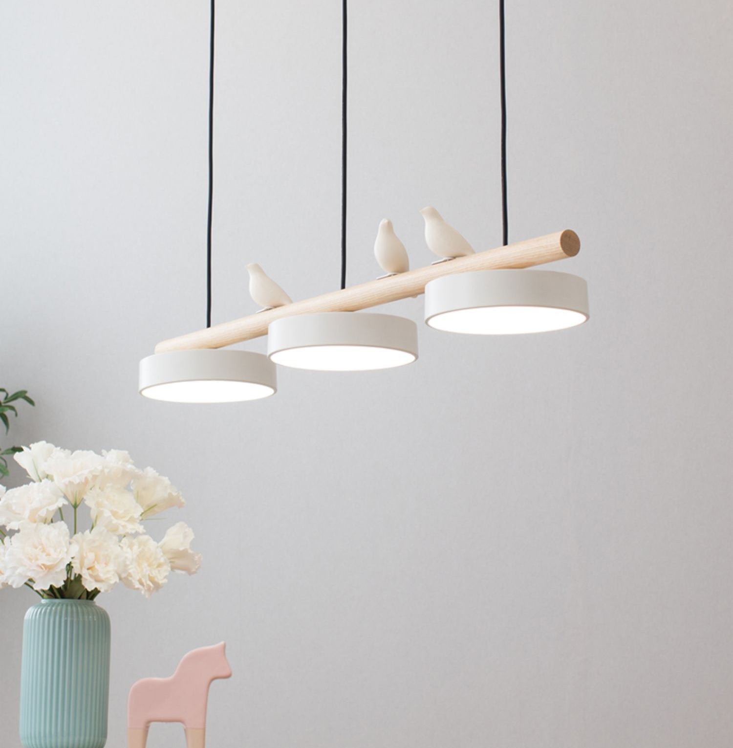Avescent | Whimsical Multi-Color Glass Pendant Light Fixture 8