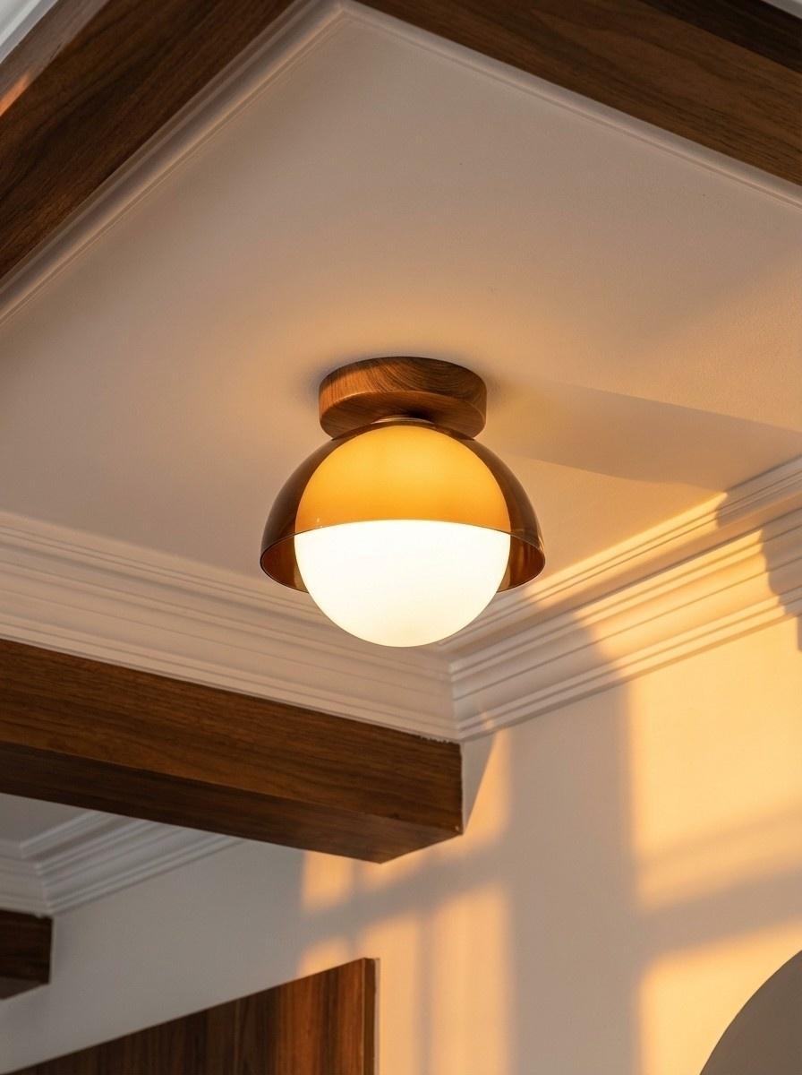 CelestialGlow | Elegant Vintage Flush Mount Ceiling Light for Hallway 2