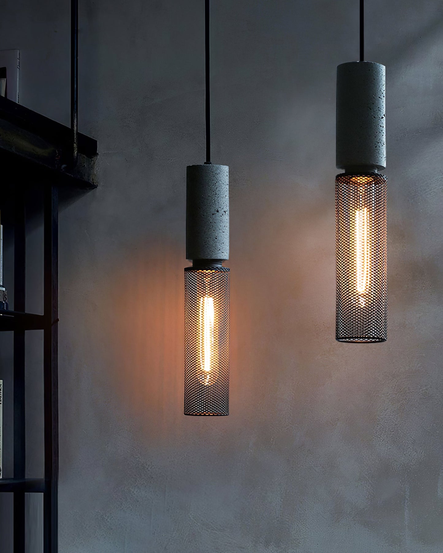 CementGlow | Stylish Modern Industrial Concrete Pendant Light Fixture 5