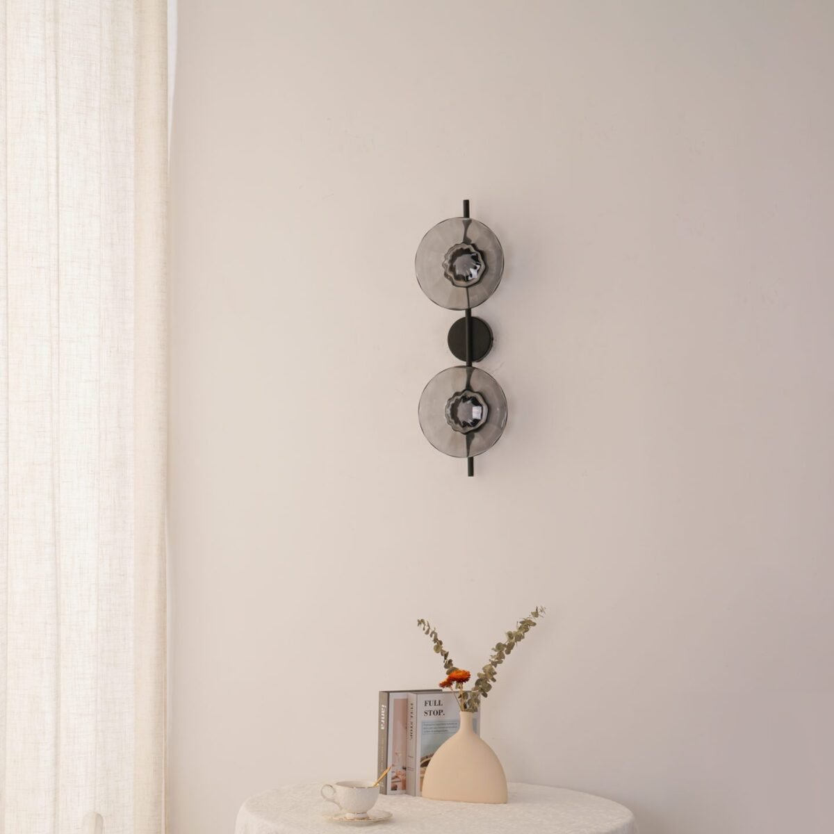 CetoGlass | Elegant Wave-Inspired Modern Wall Sconce Light Fixture 7