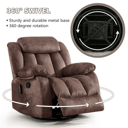 Comfort Recliner | Power Lift Recliner Chair with Massage & 360° Swivel | Ultimate Relaxation for Home 4