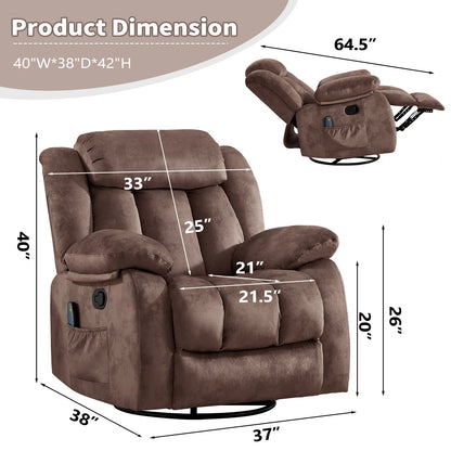 Comfort Recliner | Power Lift Recliner Chair with Massage & 360° Swivel | Ultimate Relaxation for Home 8