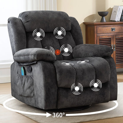 Comfort Recliner | Power Lift Recliner Chair with Massage & 360° Swivel | Ultimate Relaxation for Home 9