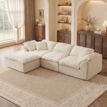 Contemporary Modular Sofa | L-Shaped Sectional Couch with Chaise Lounge | Ultimate Comfort for Modern Living Rooms 1