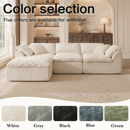 Contemporary Modular Sofa | L-Shaped Sectional Couch with Chaise Lounge | Ultimate Comfort for Modern Living Rooms 6