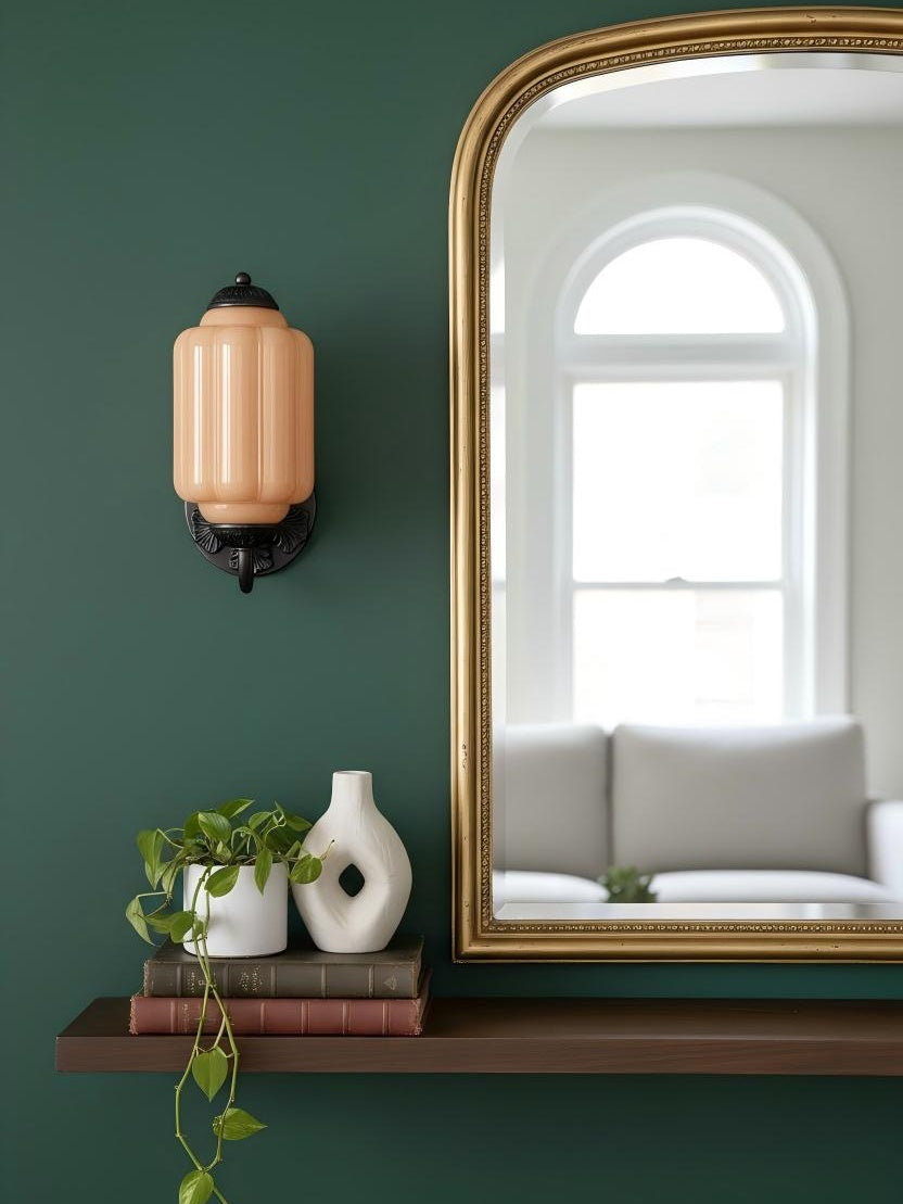 EloiseGlow | Charming Vintage Milk Glass Wall Sconce Lighting Fixture 14