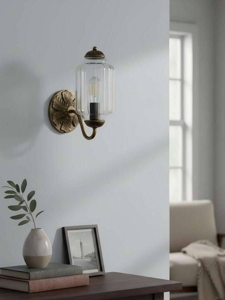 EloiseGlow | Charming Vintage Milk Glass Wall Sconce Lighting Fixture 20