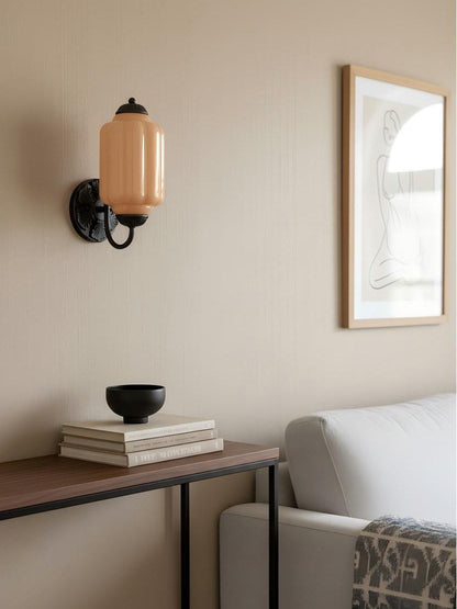 EloiseGlow | Charming Vintage Milk Glass Wall Sconce Lighting Fixture 28