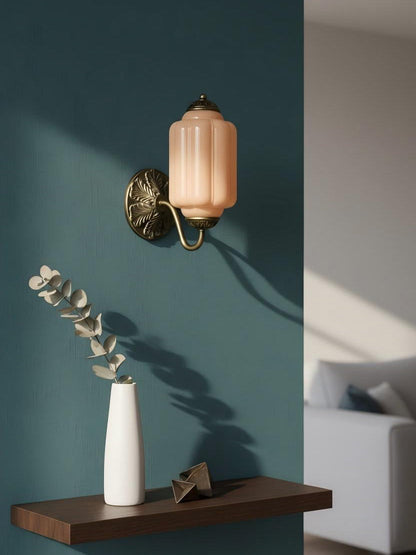 EloiseGlow | Charming Vintage Milk Glass Wall Sconce Lighting Fixture 29