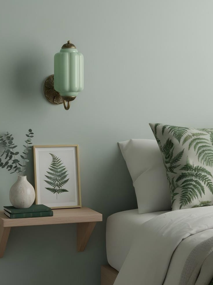 EloiseGlow | Charming Vintage Milk Glass Wall Sconce Lighting Fixture 6