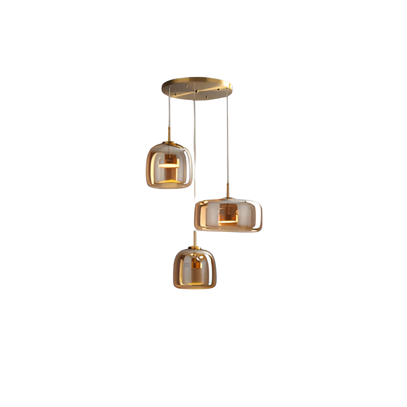 HailieGlass | Elegant Retro Hand-Blown Glass Kitchen Pendant Lighting 2