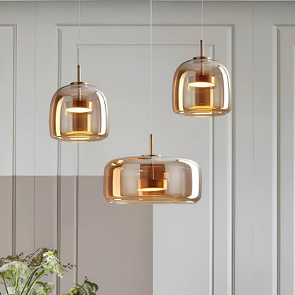 HailieGlass | Elegant Retro Hand-Blown Glass Kitchen Pendant Lighting 8
