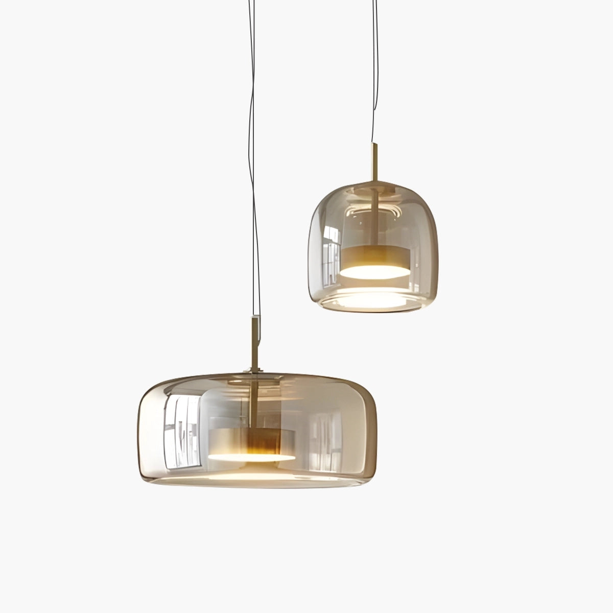 HailieLight | Elegant Modern Glass Pendant Lighting for Kitchen Island 1