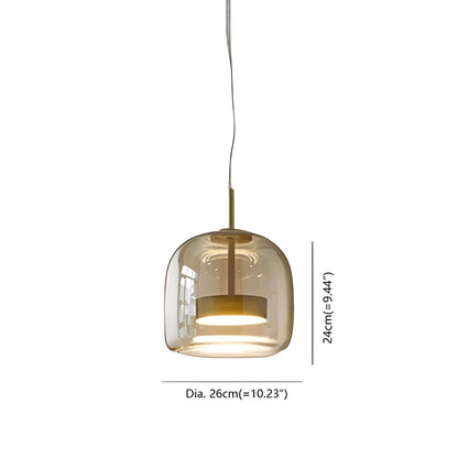 HailieLight | Elegant Modern Glass Pendant Lighting for Kitchen Island 4