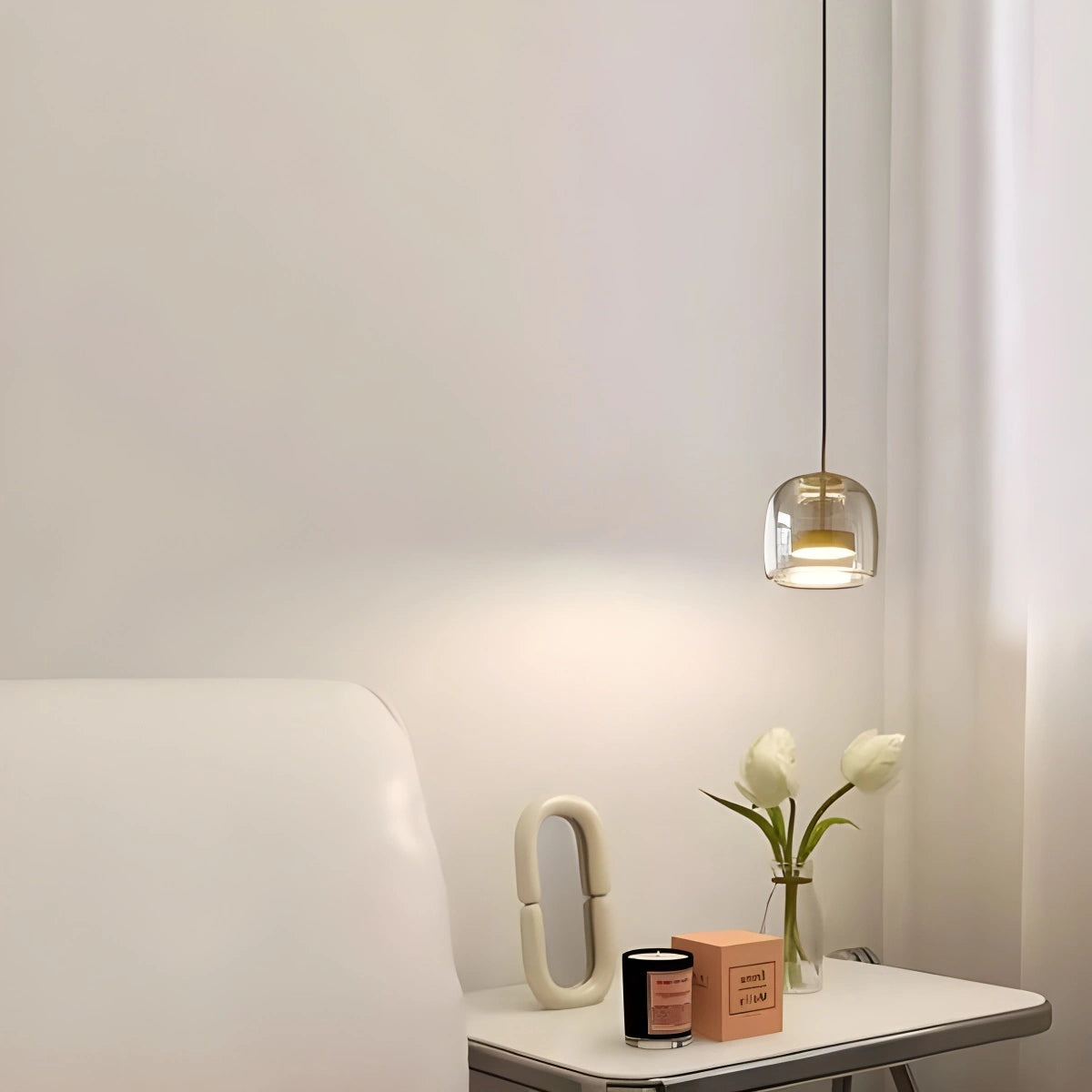 HailieLight | Elegant Modern Glass Pendant Lighting for Kitchen Island 7