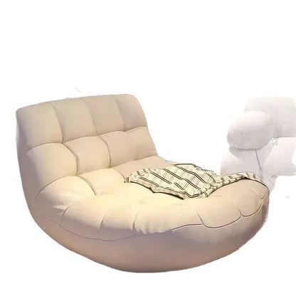 Lazy Sofa,Bedroom Small Caterpillar Can Lie Down and Sleep Single Small Sofa,Recliner Tatami Leisure Chair 3