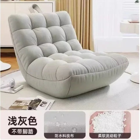 Lazy Sofa,Bedroom Small Caterpillar Can Lie Down and Sleep Single Small Sofa,Recliner Tatami Leisure Chair 4