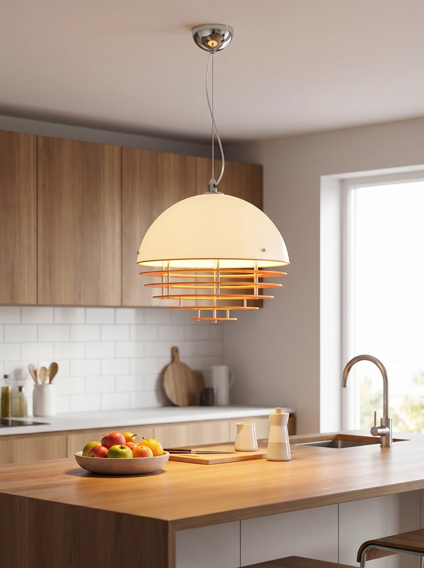 Luminara | Elegant Modern Glass Kitchen Pendant Lighting Fixture 0