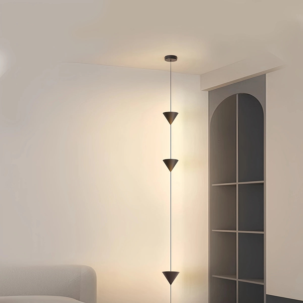 Luminara | Modern Adjustable Black Floor Lamp with Soft LED Lighting 2