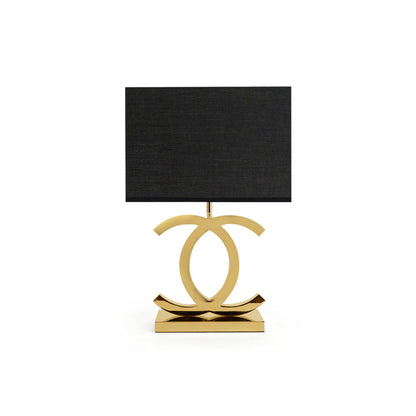Luminara | Modern Sleek Stainless Steel Table Lamp for Bedroom or Living Room 0