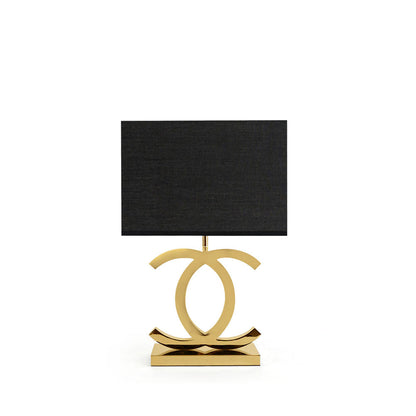 Luminara | Modern Sleek Stainless Steel Table Lamp for Bedroom or Living Room 1