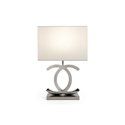Luminara | Modern Sleek Stainless Steel Table Lamp for Bedroom or Living Room 11