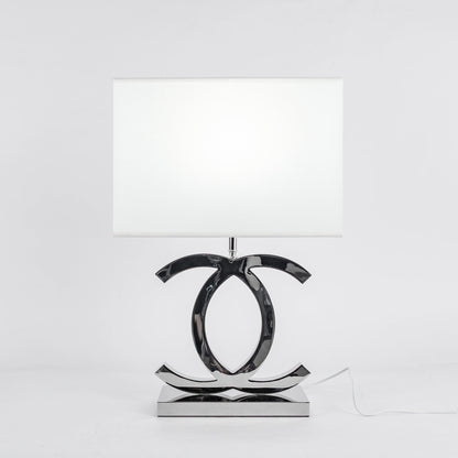 Luminara | Modern Sleek Stainless Steel Table Lamp for Bedroom or Living Room 2