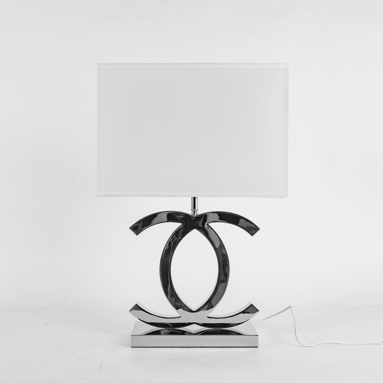 Luminara | Modern Sleek Stainless Steel Table Lamp for Bedroom or Living Room 4