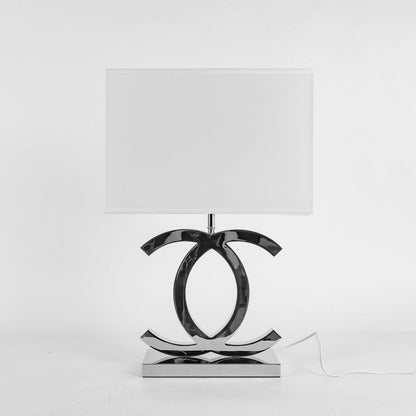 Luminara | Modern Sleek Stainless Steel Table Lamp for Bedroom or Living Room 4