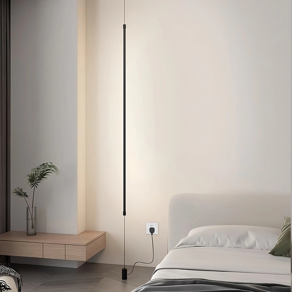 Luminara | Sleek Modern Vertical LED Floor Lamp for Living Room 2