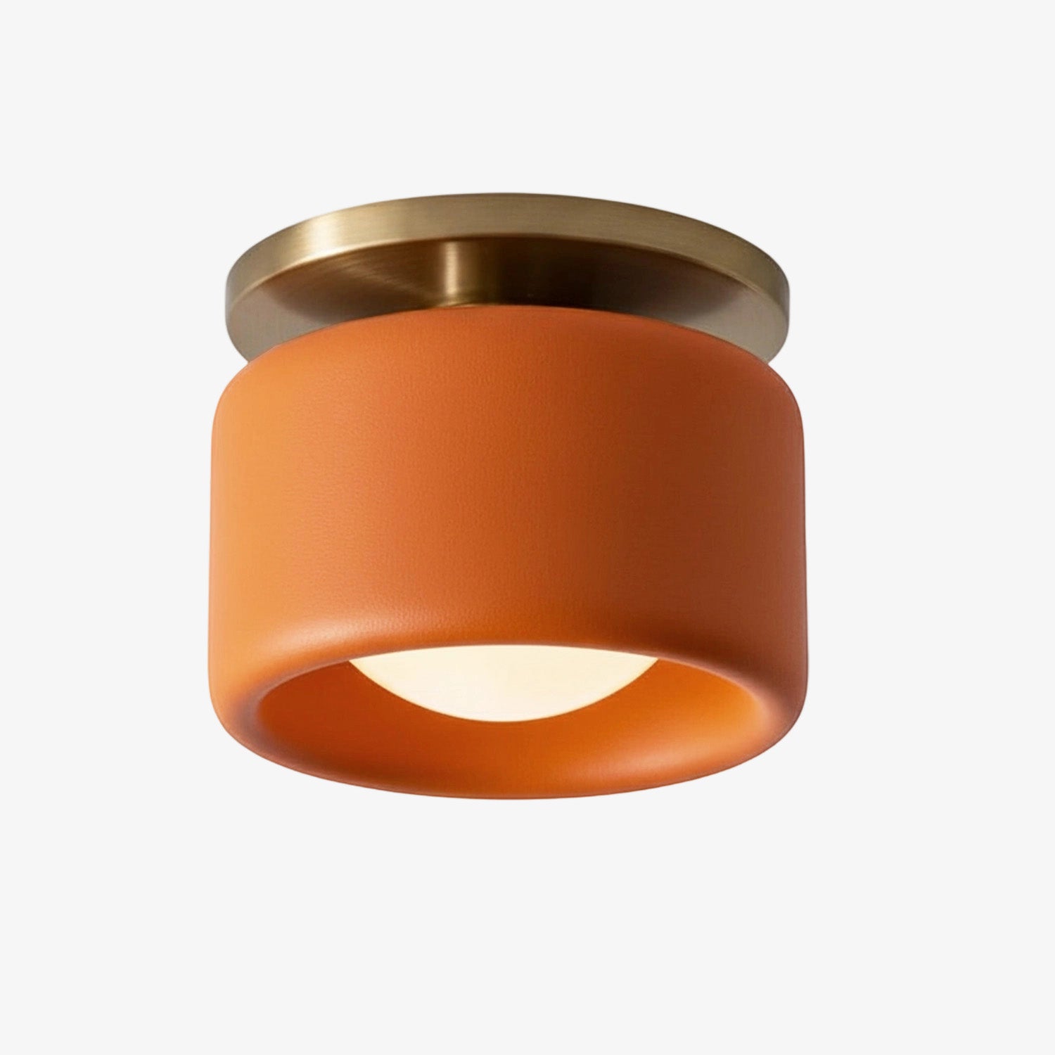 Lunaria | Sleek Modern Porcelain Flush Mount Ceiling Light Fixture 11