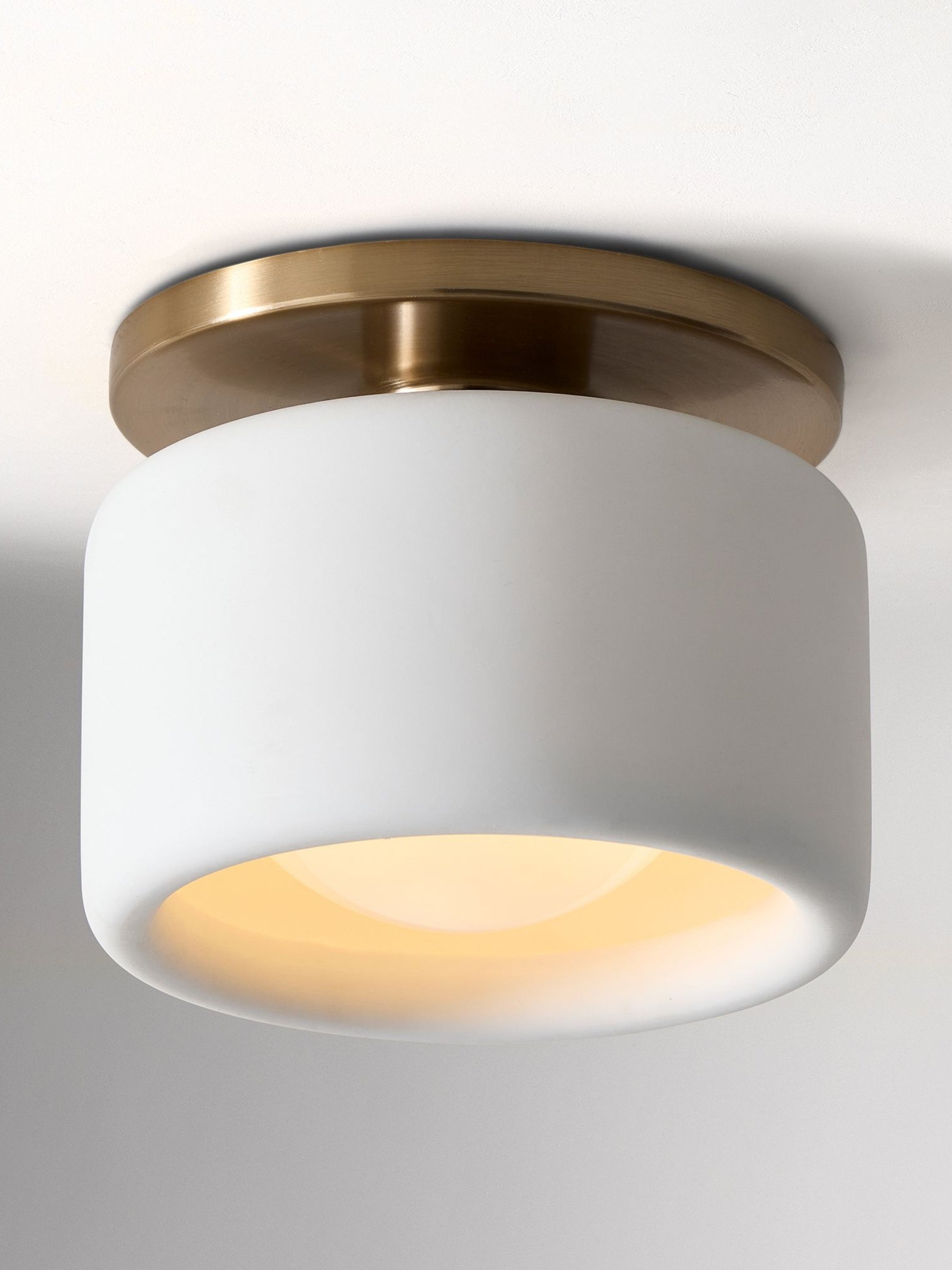 Lunaria | Sleek Modern Porcelain Flush Mount Ceiling Light Fixture 14