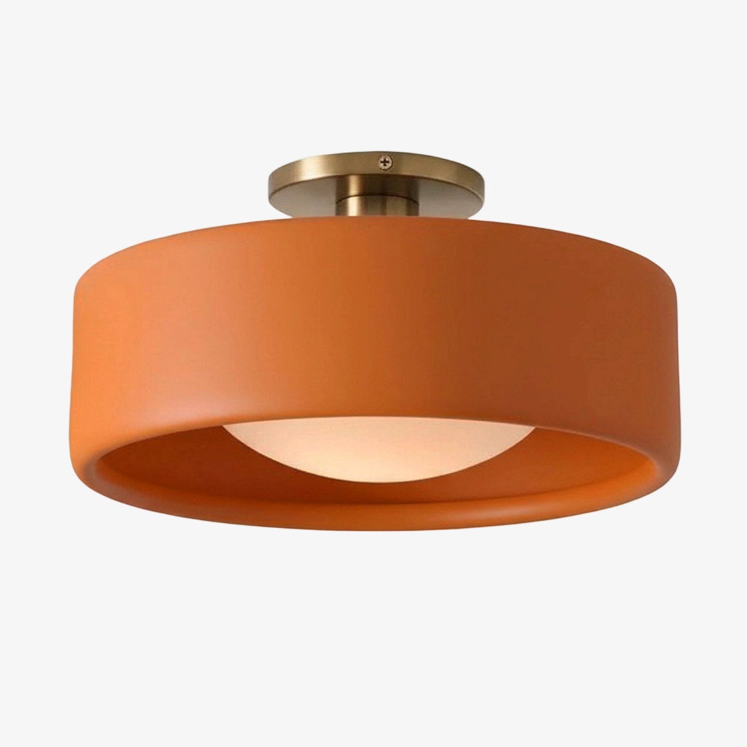 Lunaria | Sleek Modern Porcelain Flush Mount Ceiling Light Fixture 18