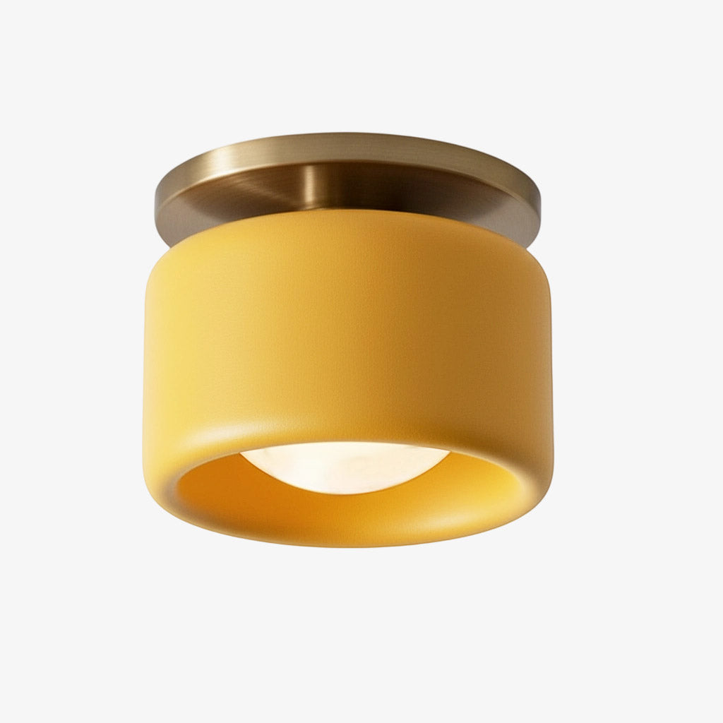Lunaria | Sleek Modern Porcelain Flush Mount Ceiling Light Fixture 21