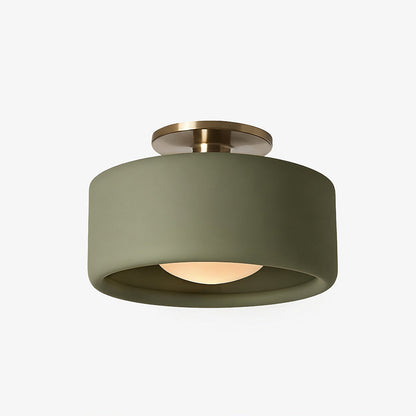 Lunaria | Sleek Modern Porcelain Flush Mount Ceiling Light Fixture 25