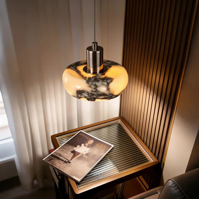 Minimalist Glass Pendant Lighting | Soft Illumination for Cozy Bedrooms & Entryways 3