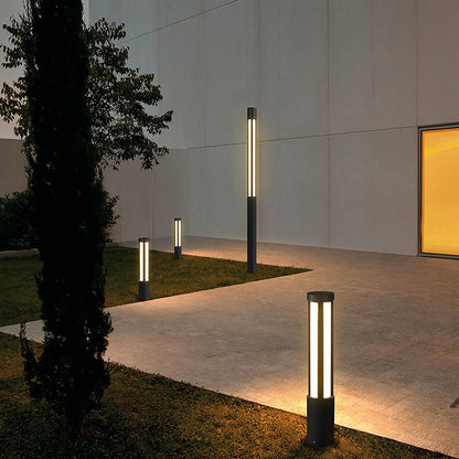 Modern LED Outdoor Bollard Lights | Waterproof Design for Elegant Landscape Lighting 0