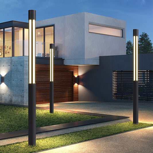 Modern LED Outdoor Bollard Lights | Waterproof Design for Elegant Landscape Lighting 2