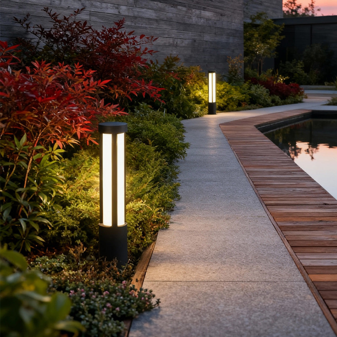 Modern LED Outdoor Bollard Lights | Waterproof Design for Elegant Landscape Lighting 4